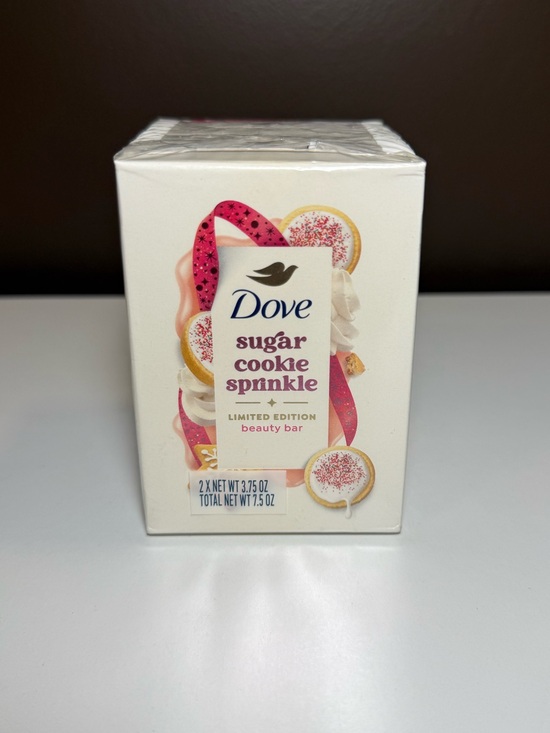 Dove Other - NEW Dove Sugar Cookie Sprinkle Beauty Bar 2-Pack Holiday Limited Edition Soap